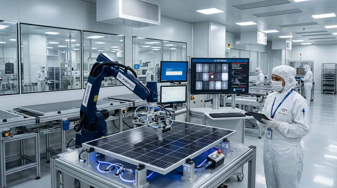 Waaree Chikhli Cell and Module Manufacturing Plant